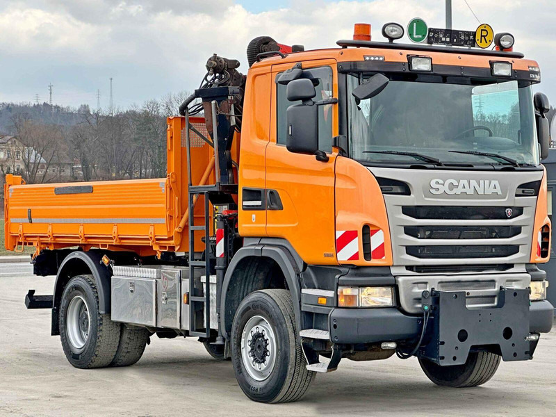 Scania G360 Kipper 4,10m *PK 11002 B + FUNK *4x4 - شاحنة قلاب, شاحنة كرين: صورة 4 Scania G360 Kipper 4,10m *PK 11002 B + FUNK *4x4 - شاحنة قلاب, شاحنة كرين: صورة 4