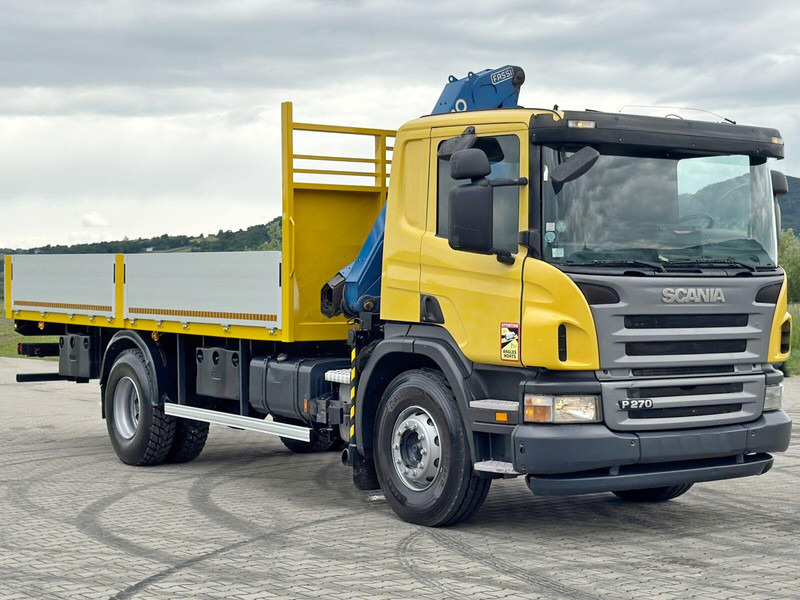 Scania P 270 * FASSI F110A.23 + FUNK * TOPZUSTAND - شاحنات مسطحة, شاحنة كرين: صورة 3 Scania P 270 * FASSI F110A.23 + FUNK * TOPZUSTAND - شاحنات مسطحة, شاحنة كرين: صورة 3