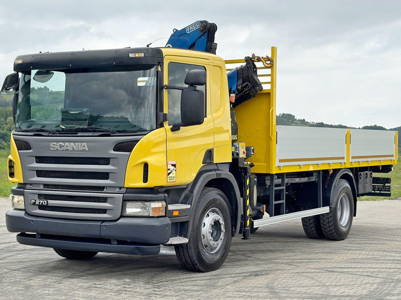 Scania P 270 * FASSI F110A.23 + FUNK * TOPZUSTAND - شاحنات مسطحة, شاحنة كرين: صورة 4 Scania P 270 * FASSI F110A.23 + FUNK * TOPZUSTAND - شاحنات مسطحة, شاحنة كرين: صورة 4