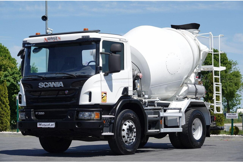 Scania P 320 / BETONOMIESZARKA / GRUSZKA / 6 m3 / EURO 6 - شاحنة خلاطة خرسانة: صورة 1 Scania P 320 / BETONOMIESZARKA / GRUSZKA / 6 m3 / EURO 6 - شاحنة خلاطة خرسانة: صورة 1