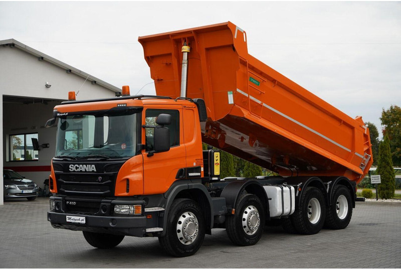 Scania P 410 / 8x4 / WYWROTKA TYLNOZSYPOWA / ALUFELGI / OPONY 100% / MA - شاحنة قلاب: صورة 3 Scania P 410 / 8x4 / WYWROTKA TYLNOZSYPOWA / ALUFELGI / OPONY 100% / MA - شاحنة قلاب: صورة 3