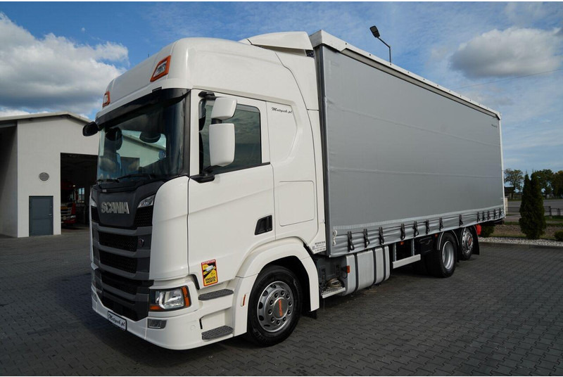 Scania R 450 / MEGA / 6x2 / FIRANKA - 8,2 m / SOLÓWKA / OŚ PODNOSZONA / - شاحنة ذات ستائر جانبية: صورة 2 Scania R 450 / MEGA / 6x2 / FIRANKA - 8,2 m / SOLÓWKA / OŚ PODNOSZONA / - شاحنة ذات ستائر جانبية: صورة 2