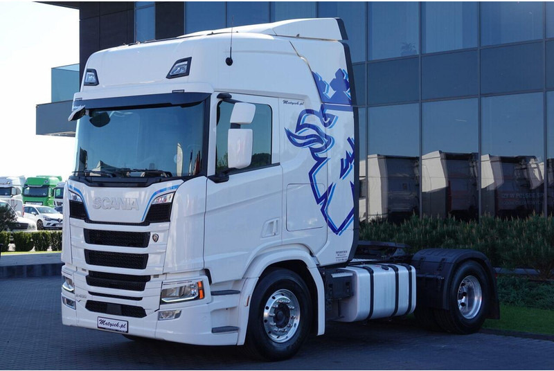Scania R 450 / RETARDER / FULL AIRMATIC / OPONY 100 % / ALUFELGI / SPRO - رأس تريلا: صورة 1 Scania R 450 / RETARDER / FULL AIRMATIC / OPONY 100 % / ALUFELGI / SPRO - رأس تريلا: صورة 1