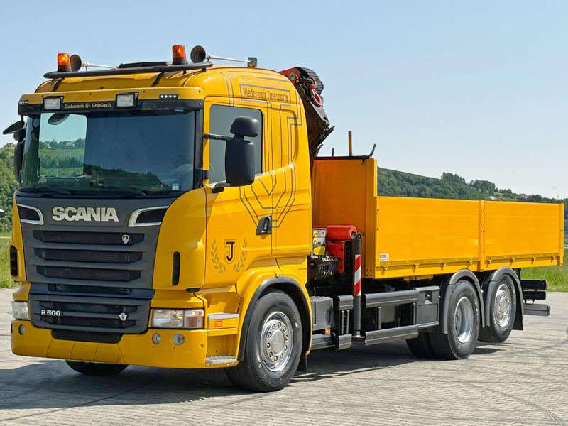 Scania R 500 * PK 26002 EH + FUNK * TOPZUSTAND - شاحنات مسطحة, شاحنة كرين: صورة 4 Scania R 500 * PK 26002 EH + FUNK * TOPZUSTAND - شاحنات مسطحة, شاحنة كرين: صورة 4