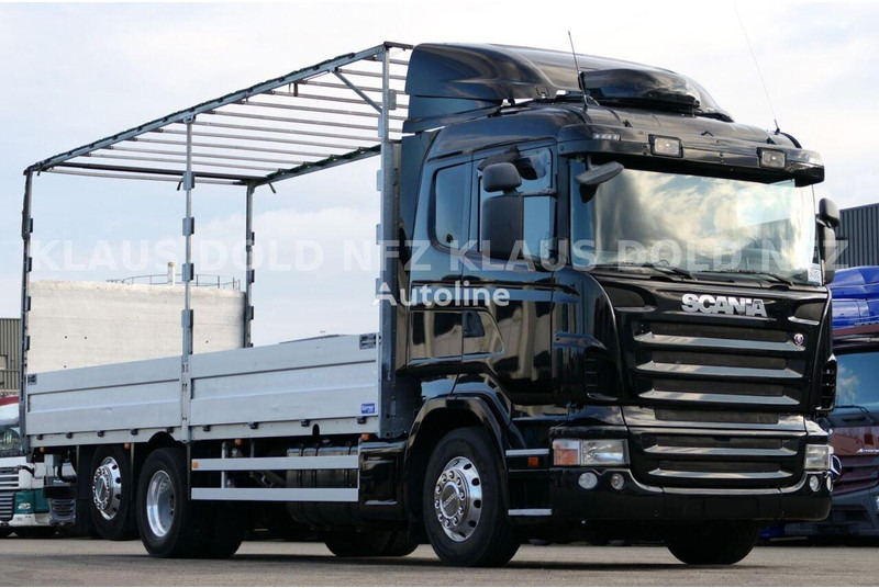 Scania R 580 6x2 Flatbed + Tail lift - شاحنات مسطحة: صورة 2 Scania R 580 6x2 Flatbed + Tail lift - شاحنات مسطحة: صورة 2