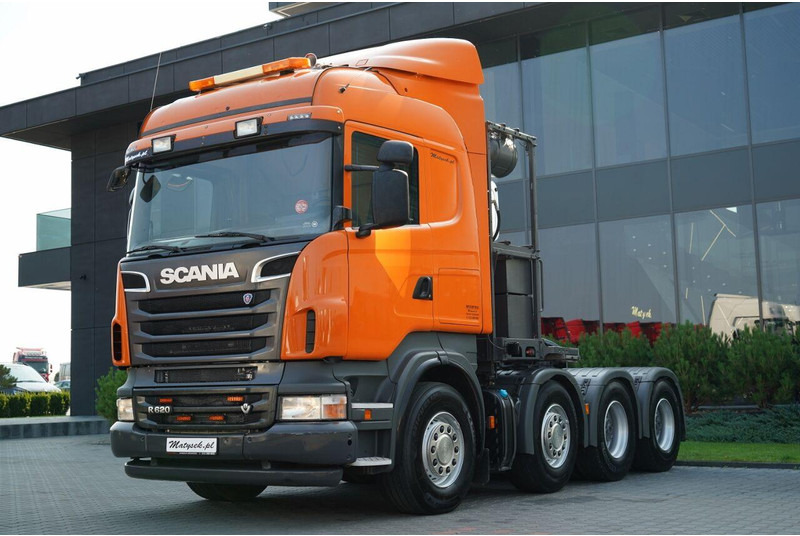 Scania R 620 / HYDRAULIKA / 8X4 / DMC: 150 000 KG / SIODŁO PODNOSZONE P - رأس تريلا: صورة 4 Scania R 620 / HYDRAULIKA / 8X4 / DMC: 150 000 KG / SIODŁO PODNOSZONE P - رأس تريلا: صورة 4