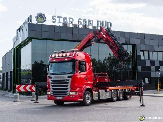Scania R450 8x4 Palfinger PK 65002 SH HDS Crane - شاحنات مسطحة, شاحنة كرين: صورة 5 Scania R450 8x4 Palfinger PK 65002 SH HDS Crane - شاحنات مسطحة, شاحنة كرين: صورة 5