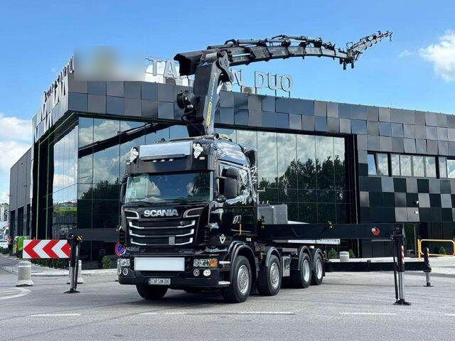 Scania R560 8x2 PALFINGER PK 92002 SH Fly Jib Winch 5t - شاحنات مسطحة, شاحنة كرين: صورة 1 Scania R560 8x2 PALFINGER PK 92002 SH Fly Jib Winch 5t - شاحنات مسطحة, شاحنة كرين: صورة 1