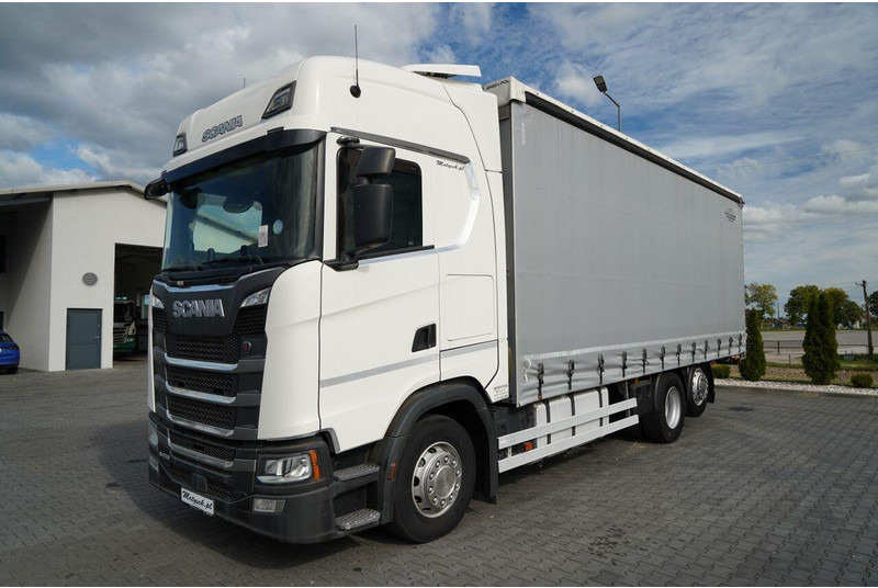 Scania S 450 / SOLÓWKA / 6X2 / OŚ PODNOSZONA / 2019 / - شاحنة ذات ستائر جانبية: صورة 5 Scania S 450 / SOLÓWKA / 6X2 / OŚ PODNOSZONA / 2019 / - شاحنة ذات ستائر جانبية: صورة 5