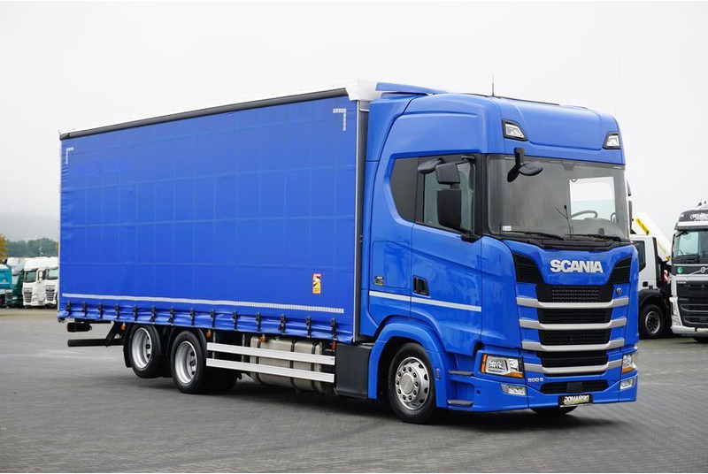 Scania / S 500 / ACC / E 6 / FIRANKA / 20 PALET / DŁ. 8,1 M / RETARDER - شاحنة ذات ستائر جانبية: صورة 1 Scania / S 500 / ACC / E 6 / FIRANKA / 20 PALET / DŁ. 8,1 M / RETARDER - شاحنة ذات ستائر جانبية: صورة 1