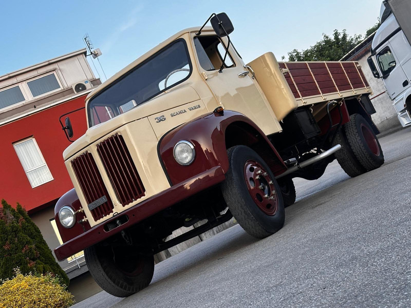 Scania VABIS AL 36 FULL RESTAURIERT ORIG KM - شاحنات مسطحة: صورة 1 Scania VABIS AL 36 FULL RESTAURIERT ORIG KM - شاحنات مسطحة: صورة 1