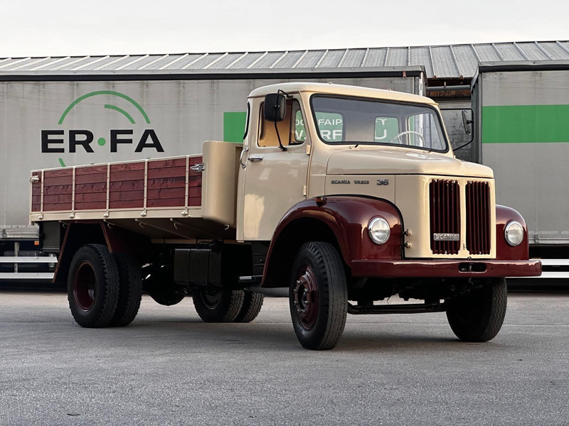 Scania VABIS AL 36 FULL RESTAURIERT ORIG KM - شاحنات مسطحة: صورة 5 Scania VABIS AL 36 FULL RESTAURIERT ORIG KM - شاحنات مسطحة: صورة 5