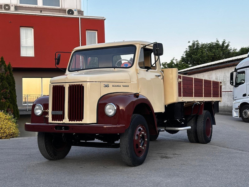 Scania VABIS AL 36 FULL RESTAURIERT ORIG KM - شاحنات مسطحة: صورة 3 Scania VABIS AL 36 FULL RESTAURIERT ORIG KM - شاحنات مسطحة: صورة 3