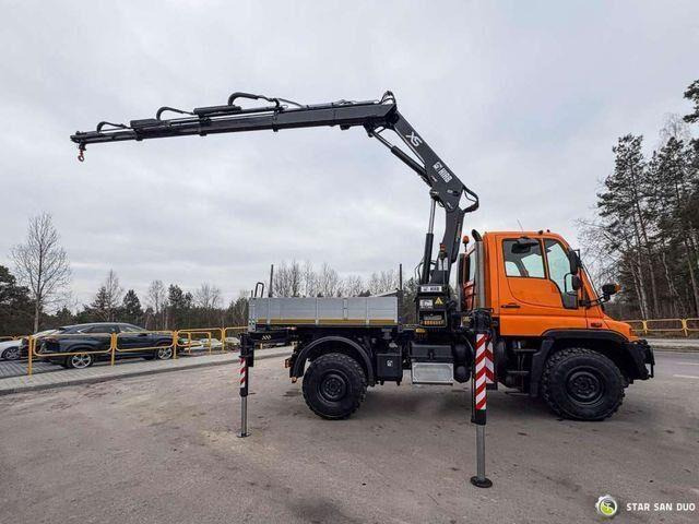 Unimog Mercedes-Benz UNIMOG U300 4x4 HIAB 122 D-3 CRANE - آلة حرث الحديقة: صورة 4 Unimog Mercedes-Benz UNIMOG U300 4x4 HIAB 122 D-3 CRANE - آلة حرث الحديقة: صورة 4
