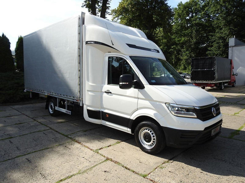 Volkswagen CRAFTER PLANDEKA 10 PALET WEBASTO TEMPOMAT KLIMATYZACJA LEDY 18 - شاحنة صندوقية: صورة 4 Volkswagen CRAFTER PLANDEKA 10 PALET WEBASTO TEMPOMAT KLIMATYZACJA LEDY 18 - شاحنة صندوقية: صورة 4