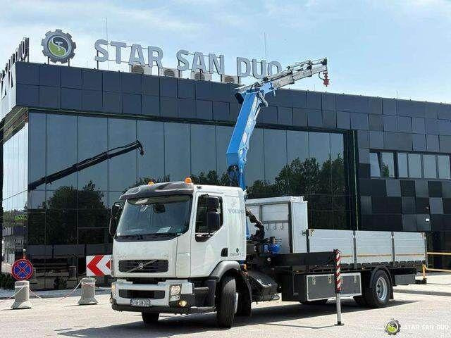 Volvo FE 240 4x2 HMF 1560 K3 HDS Rotator Crane Kran - شاحنات مسطحة, شاحنة كرين: صورة 1 Volvo FE 240 4x2 HMF 1560 K3 HDS Rotator Crane Kran - شاحنات مسطحة, شاحنة كرين: صورة 1
