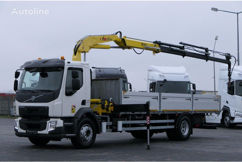 Volvo FE 280 - شاحنات مسطحة, شاحنة كرين: صورة 2 Volvo FE 280 - شاحنات مسطحة, شاحنة كرين: صورة 2