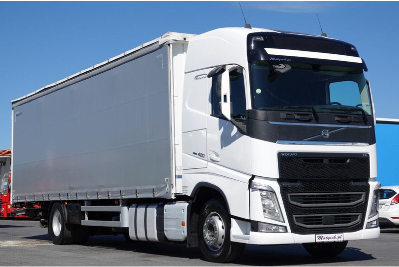 Volvo FH 420 / 4x2 / SOLÓWKA / FIRANKA 9.10 M / I-PARK COOL / WINDA DH - شاحنة ذات ستائر جانبية: صورة 5 Volvo FH 420 / 4x2 / SOLÓWKA / FIRANKA 9.10 M / I-PARK COOL / WINDA DH - شاحنة ذات ستائر جانبية: صورة 5