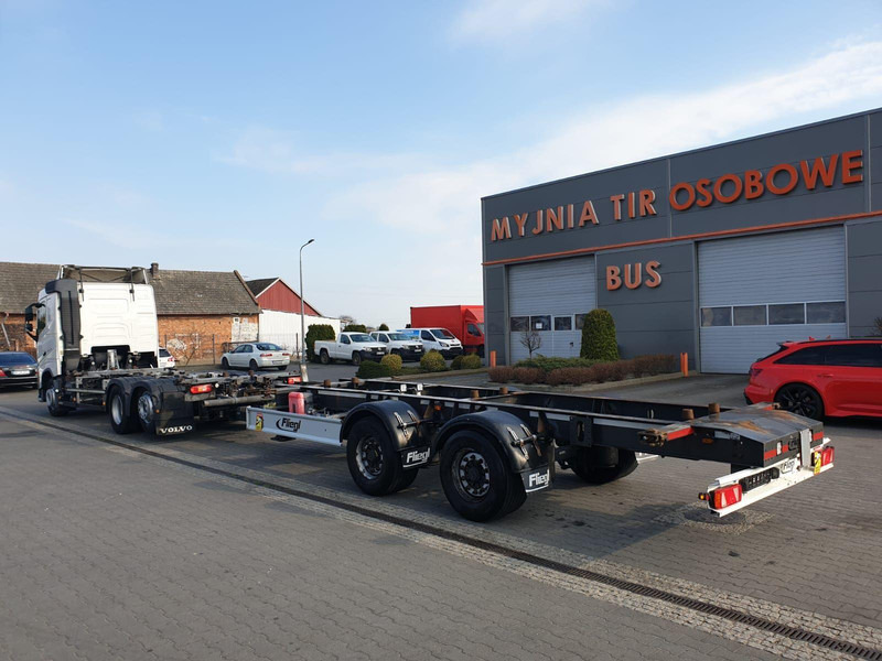 Volvo FH 460 EURO 6 BDF SWAP CHASSIS + TRAILER FLIEGL TWP180 - شاحنة بهيكل معدني للمقصورة: صورة 5 Volvo FH 460 EURO 6 BDF SWAP CHASSIS + TRAILER FLIEGL TWP180 - شاحنة بهيكل معدني للمقصورة: صورة 5