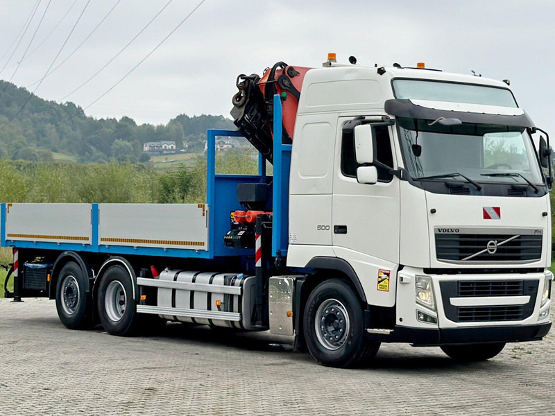 Volvo FH 500 - شاحنات مسطحة, شاحنة كرين: صورة 4 Volvo FH 500 - شاحنات مسطحة, شاحنة كرين: صورة 4