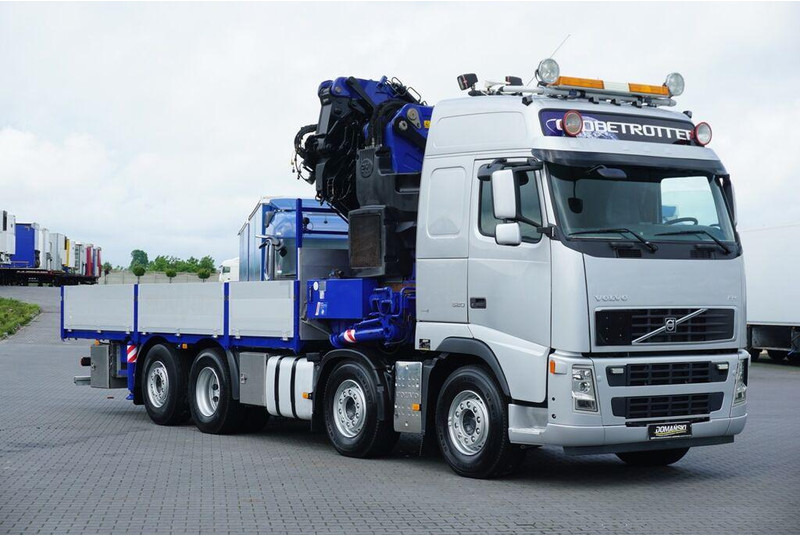 Volvo FH / 520 / 8 X 2 / SKRZYNIOWY + HDS / PM 85 SP + JIB J 1204 / WY - شاحنات مسطحة, شاحنة كرين: صورة 2 Volvo FH / 520 / 8 X 2 / SKRZYNIOWY + HDS / PM 85 SP + JIB J 1204 / WY - شاحنات مسطحة, شاحنة كرين: صورة 2
