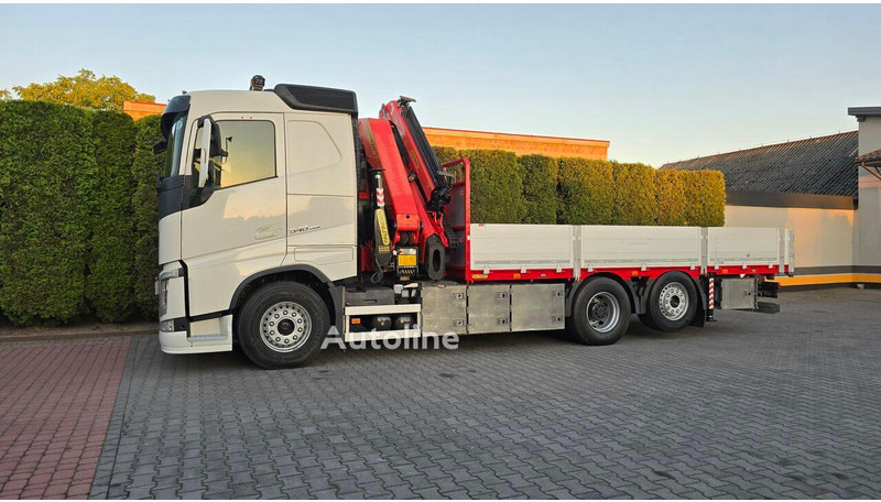 Volvo FH 540 - Flatbed+crane 6x2 - شاحنات مسطحة, شاحنة كرين: صورة 3 Volvo FH 540 - Flatbed+crane 6x2 - شاحنات مسطحة, شاحنة كرين: صورة 3