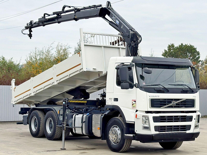 Volvo FM 400 - شاحنة قلاب, شاحنة كرين: صورة 3 Volvo FM 400 - شاحنة قلاب, شاحنة كرين: صورة 3