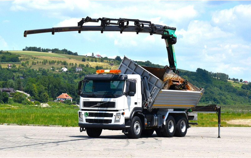 Volvo FM 440 - شاحنة قلاب, شاحنة كرين: صورة 1 Volvo FM 440 - شاحنة قلاب, شاحنة كرين: صورة 1