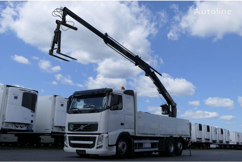Volvo FM 460 - شاحنات مسطحة, شاحنة كرين: صورة 4 Volvo FM 460 - شاحنات مسطحة, شاحنة كرين: صورة 4