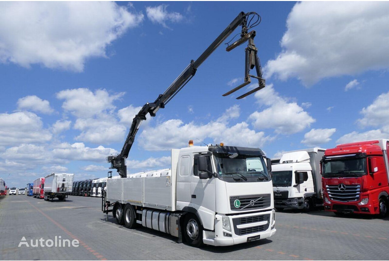 Volvo FM 460 - شاحنات مسطحة, شاحنة كرين: صورة 3 Volvo FM 460 - شاحنات مسطحة, شاحنة كرين: صورة 3
