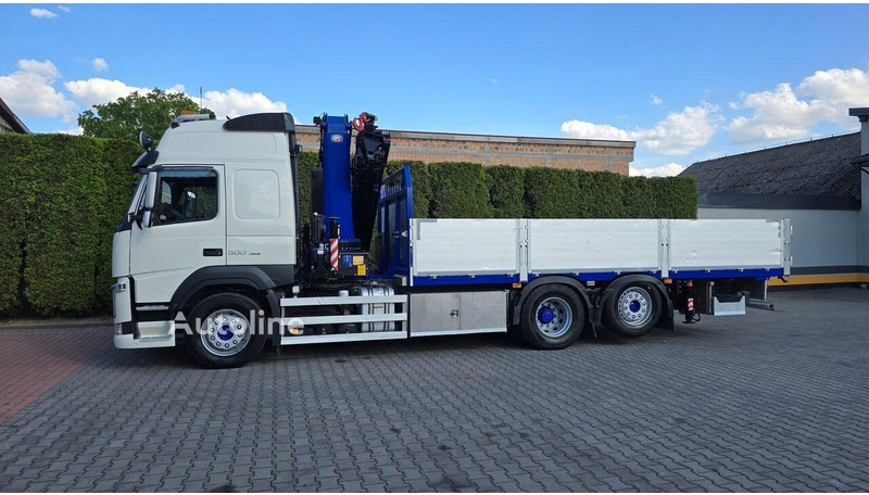 Volvo FM 500 - Flatbed+crane 6x2 - شاحنات مسطحة, شاحنة كرين: صورة 3 Volvo FM 500 - Flatbed+crane 6x2 - شاحنات مسطحة, شاحنة كرين: صورة 3