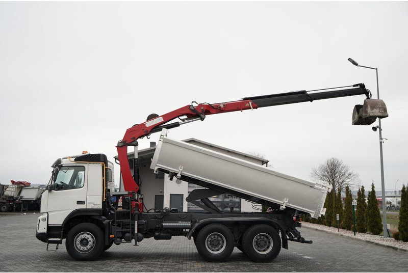 Volvo FMX 380 / 6x4 / WYWROTKA + HDS HMF 1820 K2 / HYDROBURTA / STEROW - شاحنة قلاب, شاحنة كرين: صورة 2 Volvo FMX 380 / 6x4 / WYWROTKA + HDS HMF 1820 K2 / HYDROBURTA / STEROW - شاحنة قلاب, شاحنة كرين: صورة 2