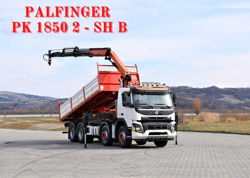Volvo FMX 420 Kipper 6,20m *PK 1850 2 - SH B*FUNK/8x4 - شاحنة قلاب, شاحنة كرين: صورة 1 Volvo FMX 420 Kipper 6,20m *PK 1850 2 - SH B*FUNK/8x4 - شاحنة قلاب, شاحنة كرين: صورة 1