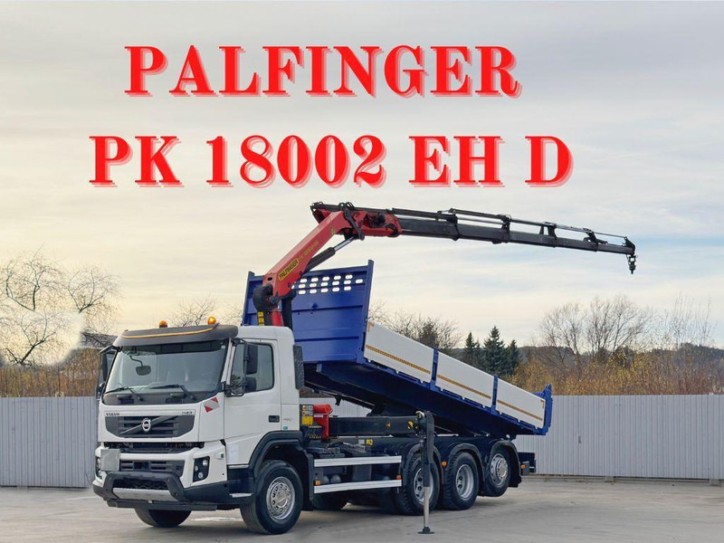 Volvo FMX 460 - شاحنة قلاب, شاحنة كرين: صورة 1 Volvo FMX 460 - شاحنة قلاب, شاحنة كرين: صورة 1