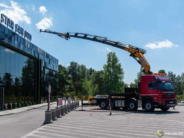 Volvo FMX 500 8x2 Effer 585 Fly Jib Winch Crane Kran - شاحنات مسطحة, شاحنة كرين: صورة 3 Volvo FMX 500 8x2 Effer 585 Fly Jib Winch Crane Kran - شاحنات مسطحة, شاحنة كرين: صورة 3