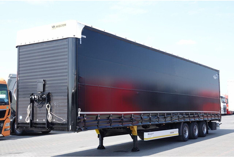 Wielton FIRANKA / MEGA / LOWDECK / OŚ PODNOSZONA / DACH PODNOSZONY / SAF - نصف مقطورة بستائر جانبية: صورة 1 Wielton FIRANKA / MEGA / LOWDECK / OŚ PODNOSZONA / DACH PODNOSZONY / SAF - نصف مقطورة بستائر جانبية: صورة 1