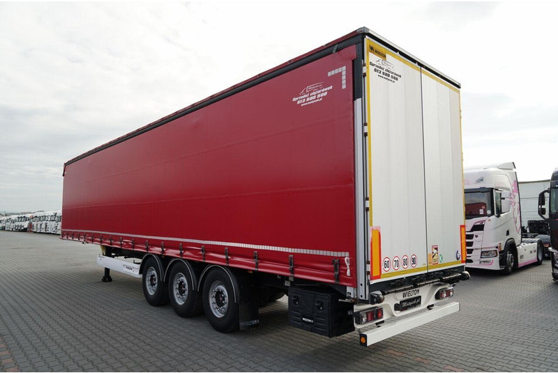 Wielton FIRANKA STANDARD / MULDA DO STALI - 9 M / OŚ PODNOSZONA / SAF / - نصف مقطورة بستائر جانبية: صورة 3 Wielton FIRANKA STANDARD / MULDA DO STALI - 9 M / OŚ PODNOSZONA / SAF / - نصف مقطورة بستائر جانبية: صورة 3