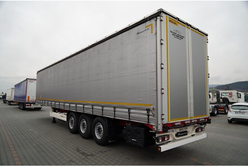 Wielton FIRANKA STANDARD / MULDA DO STALI - 9 M / OŚ PODNOSZONA / SAF / - نصف مقطورة بستائر جانبية: صورة 3 Wielton FIRANKA STANDARD / MULDA DO STALI - 9 M / OŚ PODNOSZONA / SAF / - نصف مقطورة بستائر جانبية: صورة 3