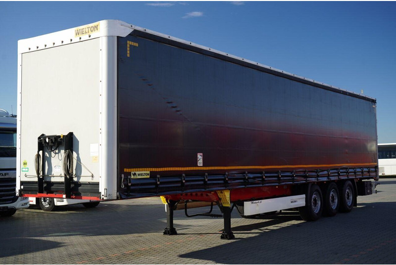 Wielton FIRANKA STANDARD / MULDA DO STALI - 9 M / OŚ PODNOSZONA / SAF / - نصف مقطورة بستائر جانبية: صورة 3 Wielton FIRANKA STANDARD / MULDA DO STALI - 9 M / OŚ PODNOSZONA / SAF / - نصف مقطورة بستائر جانبية: صورة 3