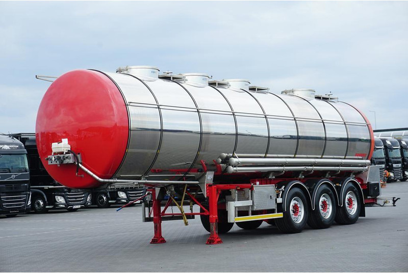 Wielton SOMMER / CYSTERNA SPOZYWCZA / 28 374 LITRÓW / 4 KOMOROWA / WEBAS - نصف مقطورة صهريج: صورة 1 Wielton SOMMER / CYSTERNA SPOZYWCZA / 28 374 LITRÓW / 4 KOMOROWA / WEBAS - نصف مقطورة صهريج: صورة 1