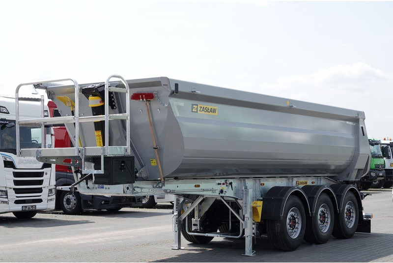 ZASŁAW WYWROTKA 28 m3 / FABRYCZNIE NOWA / STALOWA / RYNNA WANNA HP / OŚ - نصف مقطورة قلابة: صورة 3 ZASŁAW WYWROTKA 28 m3 / FABRYCZNIE NOWA / STALOWA / RYNNA WANNA HP / OŚ - نصف مقطورة قلابة: صورة 3