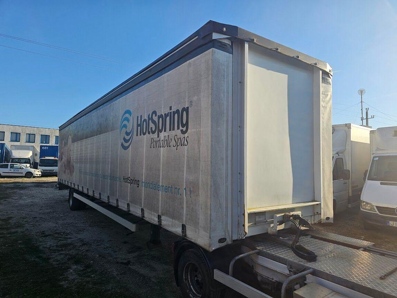Kuiper Pritsche + Plane semi-trailer - 12,5 m - نصف مقطورة بستائر جانبية: صورة 2 Kuiper Pritsche + Plane semi-trailer - 12,5 m - نصف مقطورة بستائر جانبية: صورة 2