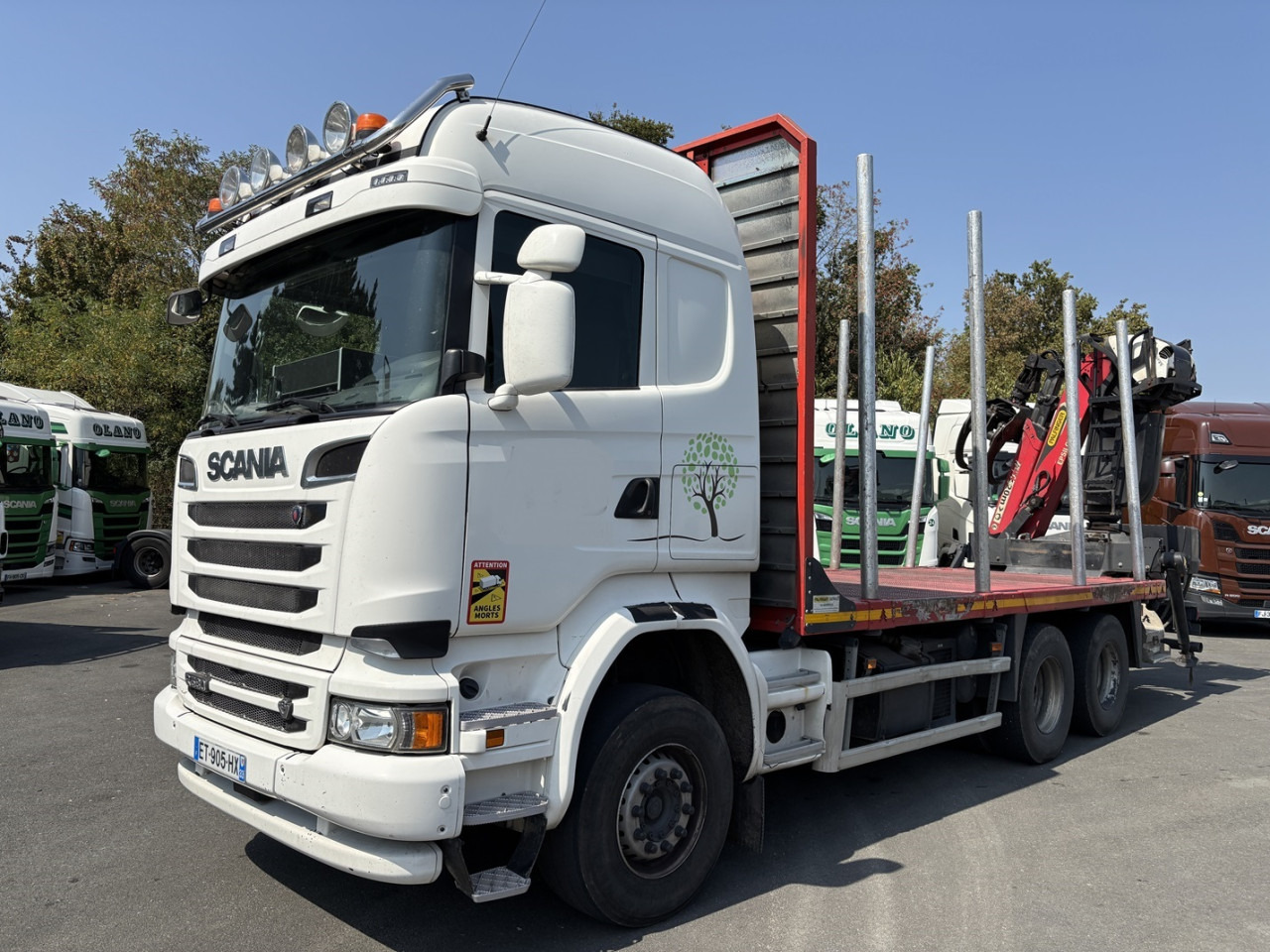 SCANIA R 580 CB6x4HHZ - شاحنة بهيكل معدني للمقصورة: صورة 1 SCANIA R 580 CB6x4HHZ - شاحنة بهيكل معدني للمقصورة: صورة 1