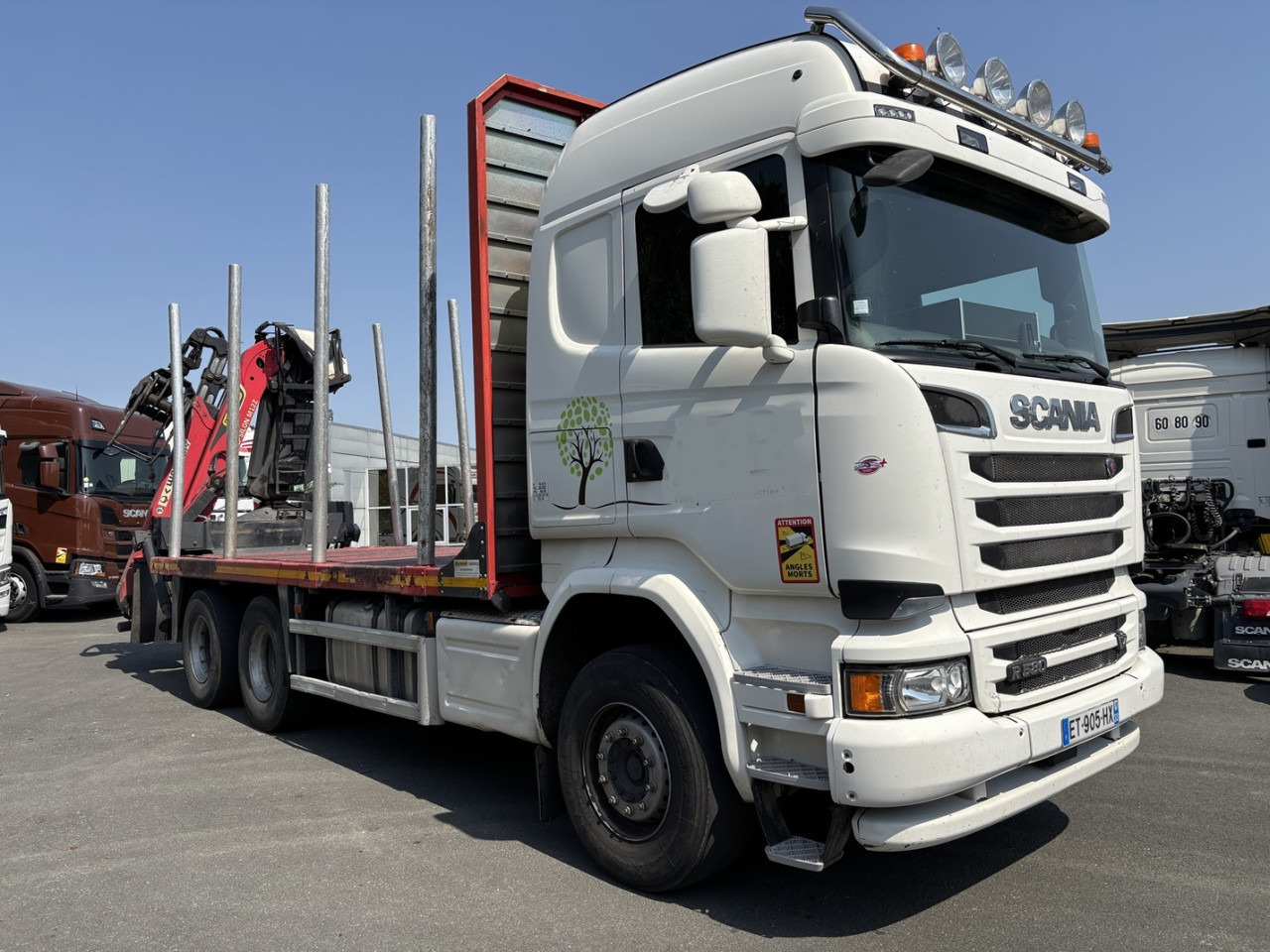 SCANIA R 580 CB6x4HHZ - شاحنة بهيكل معدني للمقصورة: صورة 2 SCANIA R 580 CB6x4HHZ - شاحنة بهيكل معدني للمقصورة: صورة 2