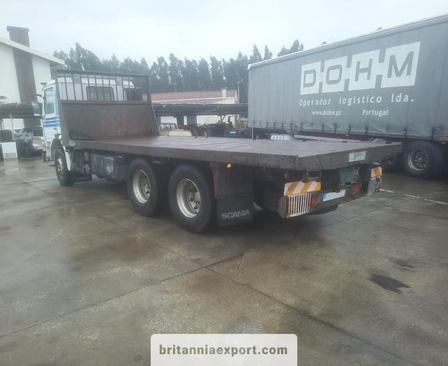 SCANIA P93H 280 6x2 10 Tyres Flatbed Truck – 26 Ton | On springs - شاحنات مسطحة: صورة 5 SCANIA P93H 280 6x2 10 Tyres Flatbed Truck – 26 Ton | On springs - شاحنات مسطحة: صورة 5