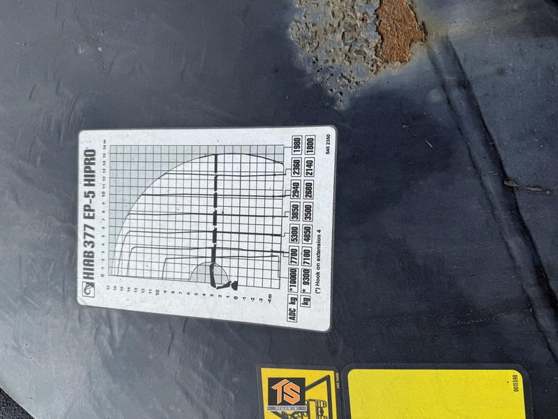 DAF FAN CF85 .460 - AUTOMATIC - EURO 5 - KRAN/CRANE HIAB 377 - شاحنات مسطحة, شاحنة كرين: صورة 5 DAF FAN CF85 .460 - AUTOMATIC - EURO 5 - KRAN/CRANE HIAB 377 - شاحنات مسطحة, شاحنة كرين: صورة 5