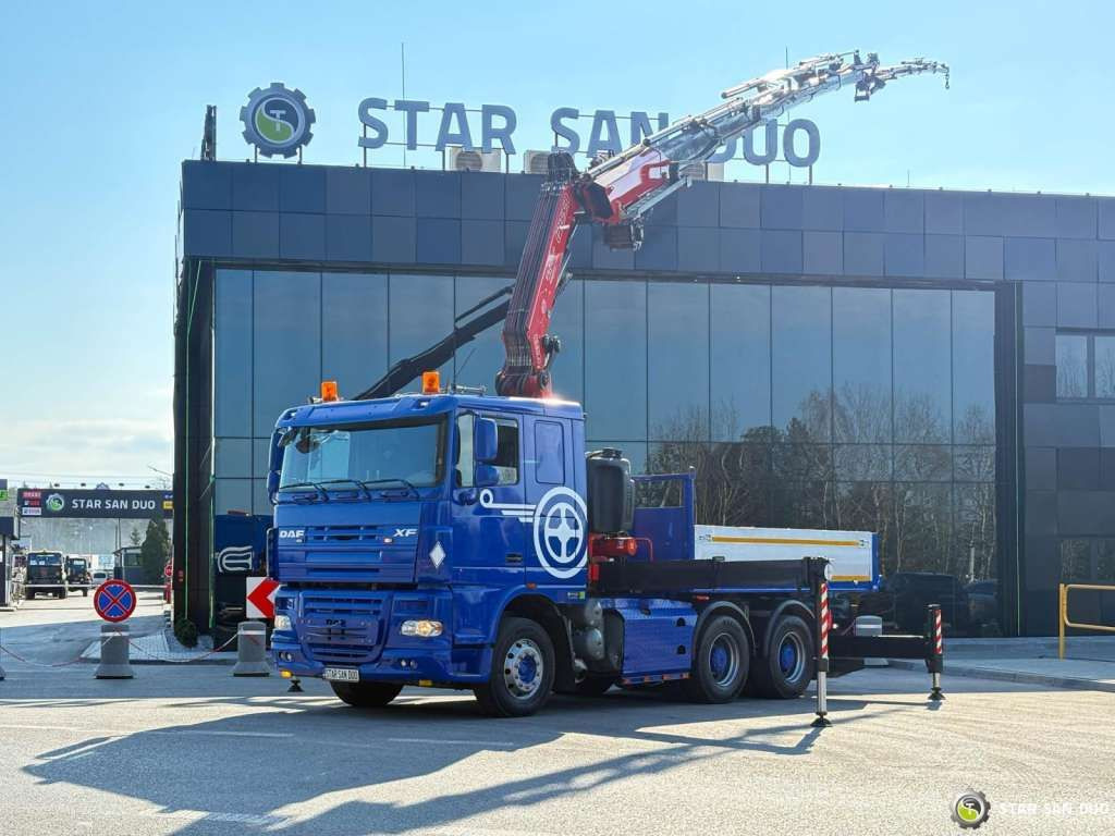 DAF XF 105.510 6x4 FASSI 450 FLY JIB Winch 5th - شاحنة كرين: صورة 3 DAF XF 105.510 6x4 FASSI 450 FLY JIB Winch 5th - شاحنة كرين: صورة 3
