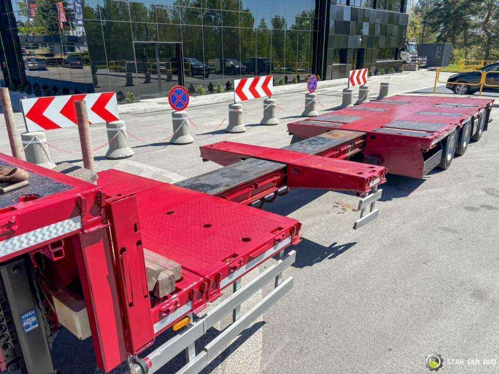 HRD Semitrailer Low Loader NRD NTS 3 Axle Tieflader - نصف مقطورة بلودر منخفض: صورة 1 HRD Semitrailer Low Loader NRD NTS 3 Axle Tieflader - نصف مقطورة بلودر منخفض: صورة 1