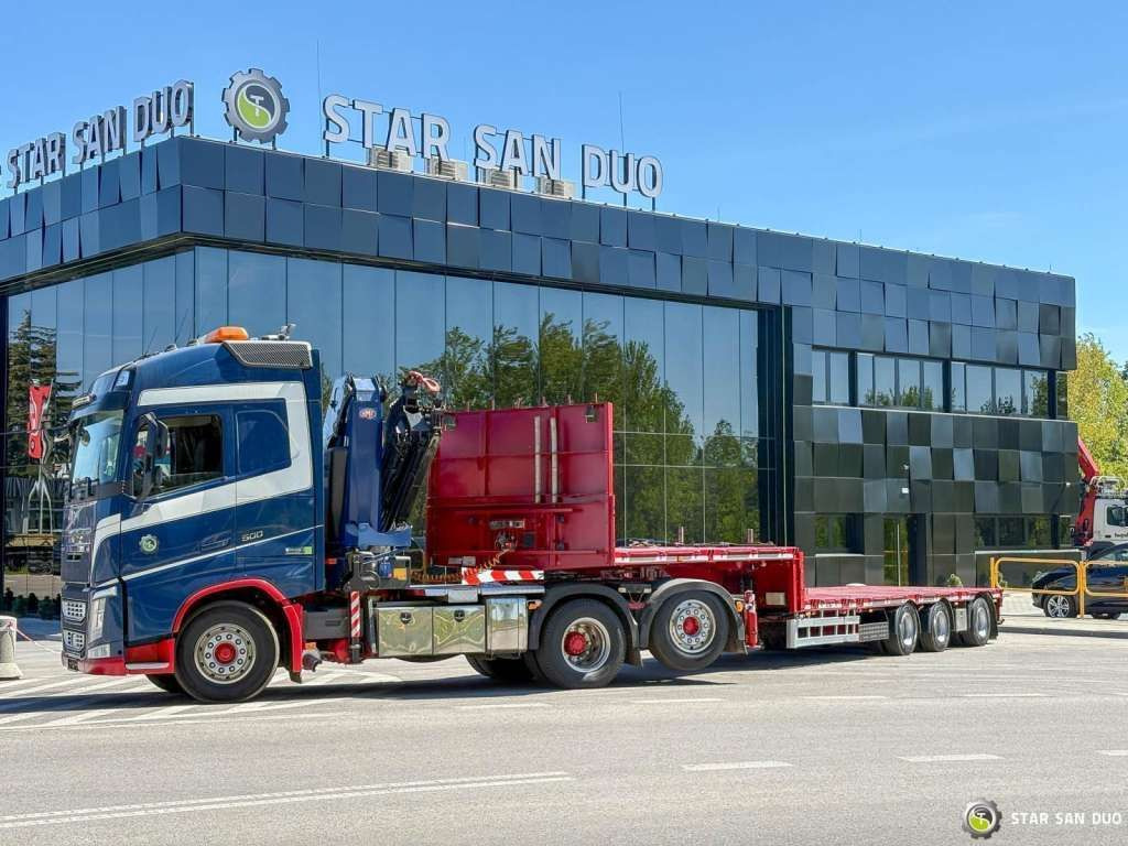 HRD Semitrailer Low Loader NRD NTS 3 Axle Tieflader - نصف مقطورة بلودر منخفض: صورة 4 HRD Semitrailer Low Loader NRD NTS 3 Axle Tieflader - نصف مقطورة بلودر منخفض: صورة 4