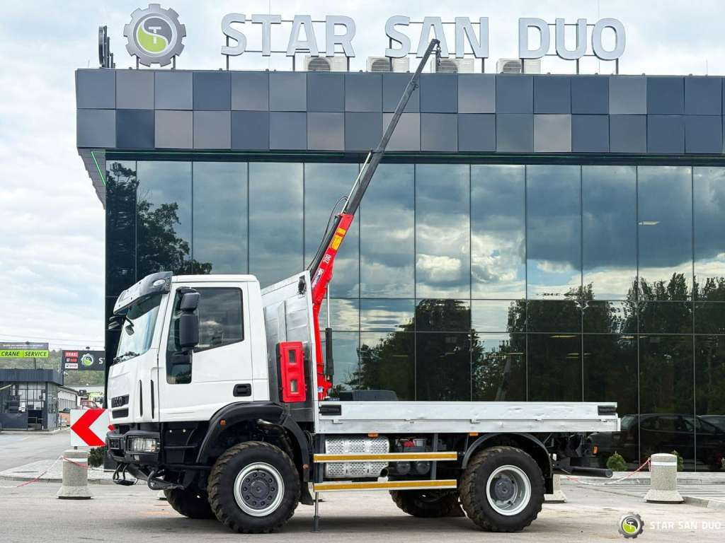 Iveco Eurocargo 4x4 HMF 202 Euro 6 mileage: 76,000 k - شاحنة كرين: صورة 1 Iveco Eurocargo 4x4 HMF 202 Euro 6 mileage: 76,000 k - شاحنة كرين: صورة 1